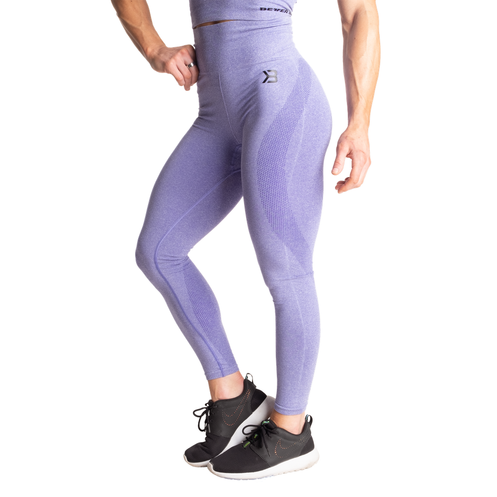 Better Bodies Rockaway leggings, Athletic Purple Melange
