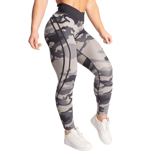 Better Bodies Camo High Tights, Tactical Camo Size S