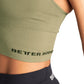 Better Bodies Astoria Seamless Bra, Washed Green, SIZE S & M