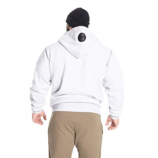 Better Bodies UNISEX Graphic hoodie Light Grey Melange