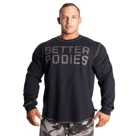Better Bodies Thermal Sweater Asphalt