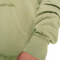 Better Bodies Washed Hoodie Acid Washed Green