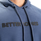 Better Bodies Logo Hoodie V2 UNISEX Sky Blue
