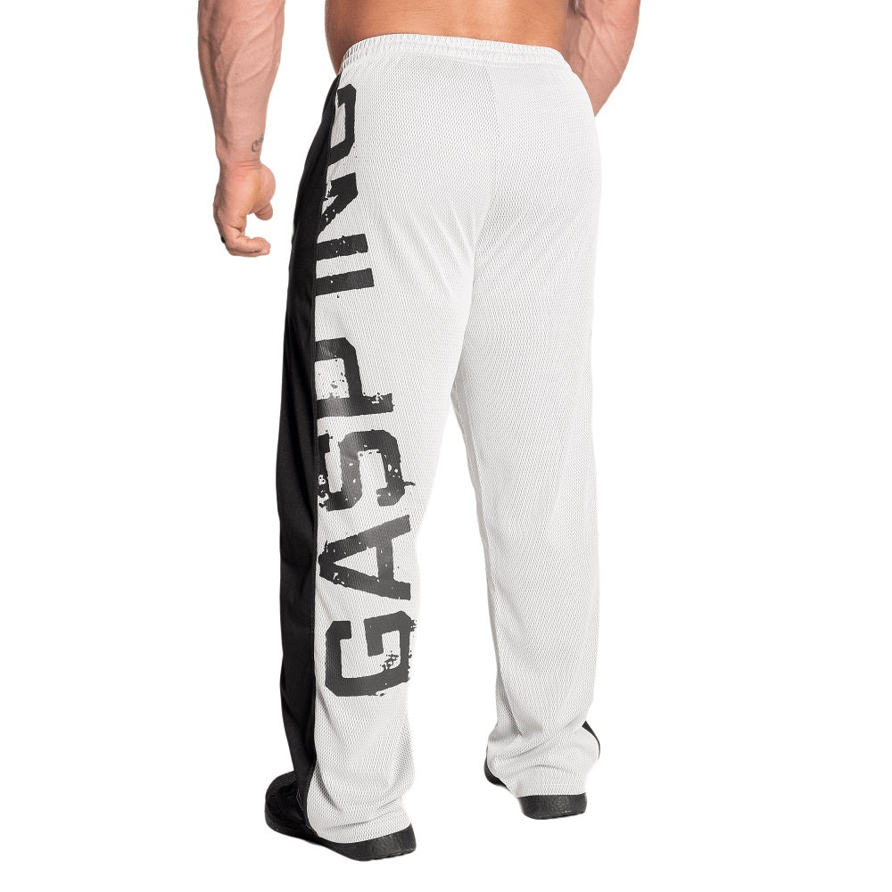 GASP  No1 Mesh Pant White/Grey