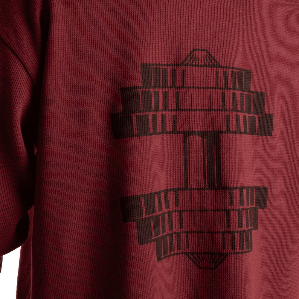 Better Bodies Empowered Thermal Sweater Maroon