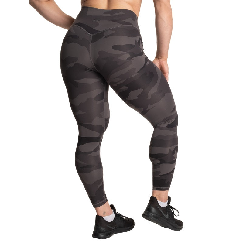 Better Bodies Core Leggings, Charcoal Camo
