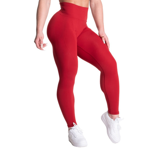 Better Bodies Scrunch leggings, Chili Red