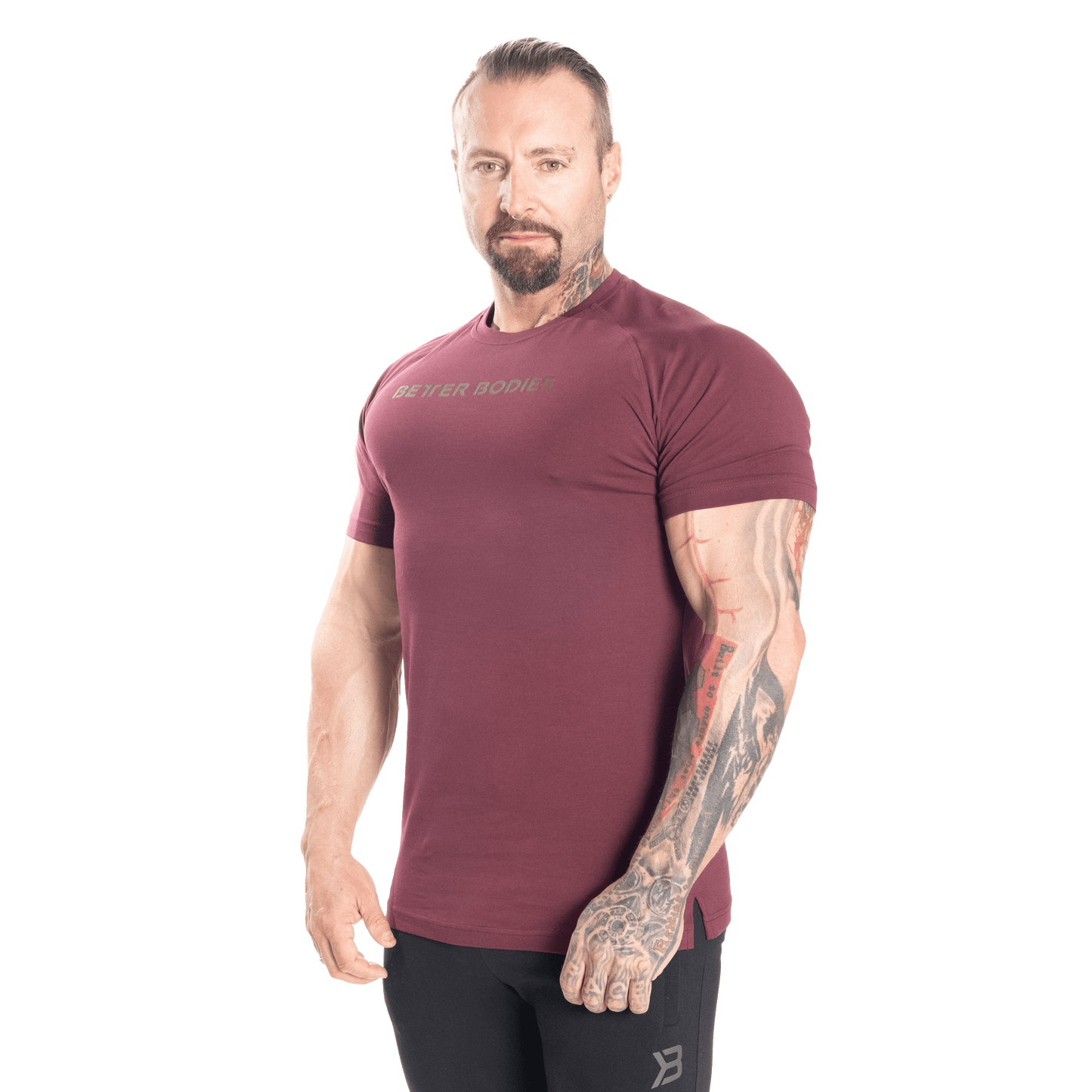 Better_Bodies_gym_tapered_tee_maroon.png