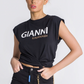GIANNI KAVANAGH Black Gianni Top