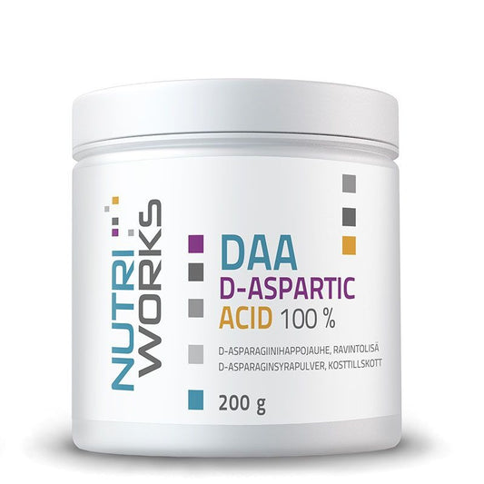 Nutri Works DAA D-Aspartic Acid 100% 200g