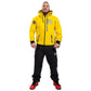 GAZOZ ONE Mens Sports Hoodie, Yellow