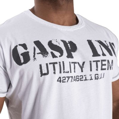 GASP Basic Utility tee, White
