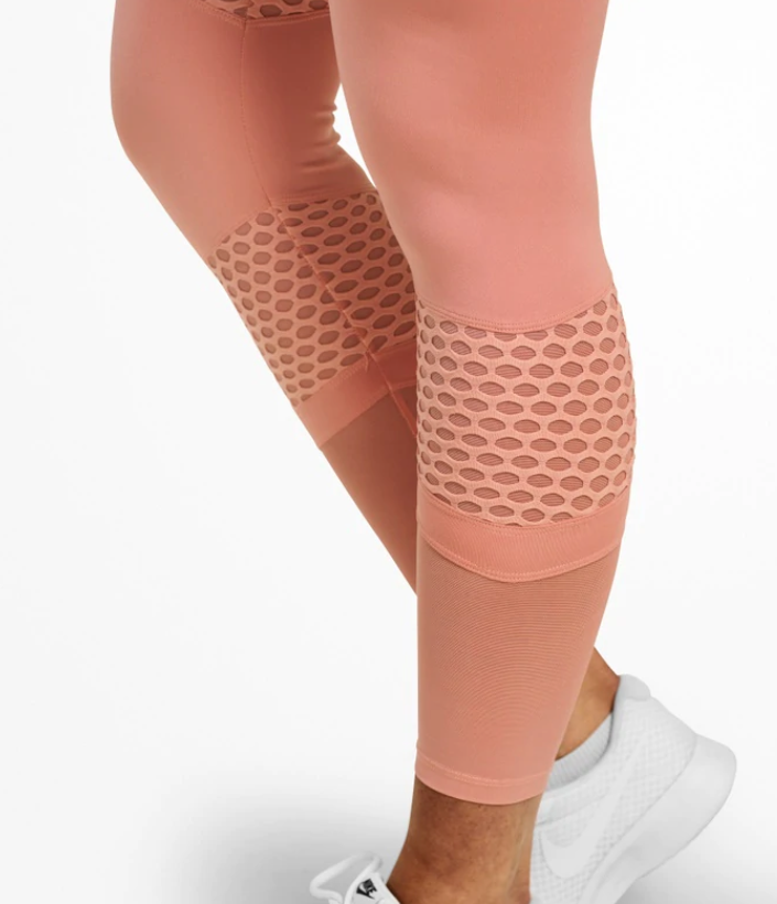 Better Bodies Waverly Mesh Tights Rose Dawn Size XS fit4you.fi